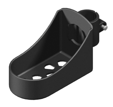 Stockhalter 52 mm, große Ausführung für zwei Stöcke